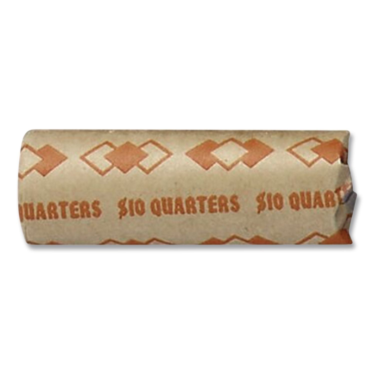 Tubular Coin Wrappers, Quarters, $10, Pop-Open Wrappers, 1000/Pack