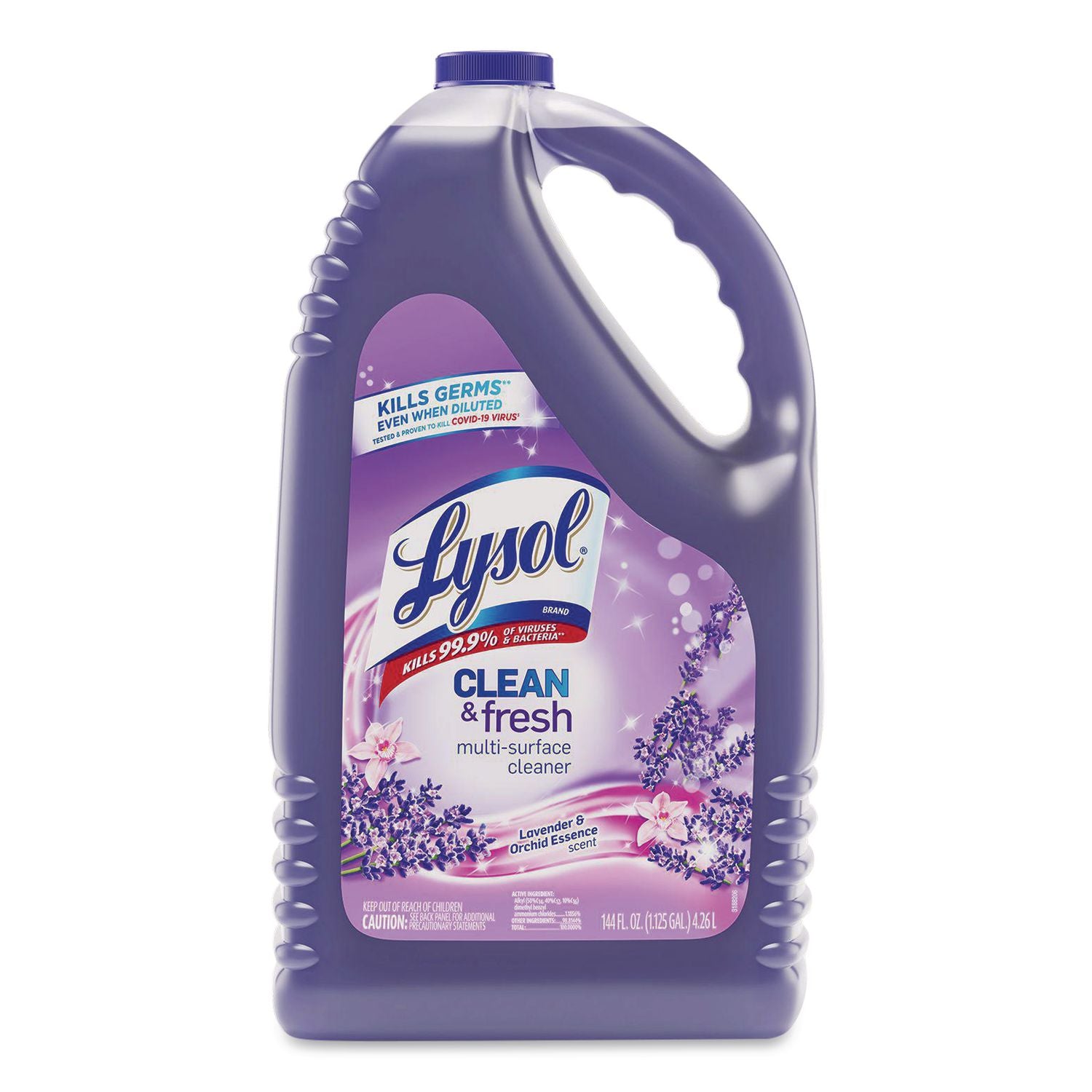 Clean and Fresh Multi-Surface Cleaner, Lavender and Orchid Essence, 144 oz Bottle