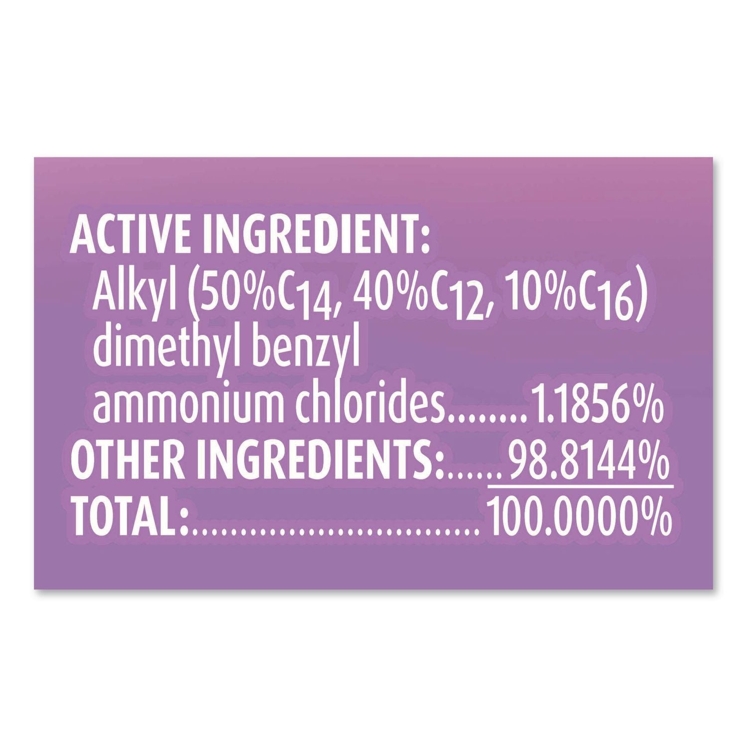 Clean and Fresh Multi-Surface Cleaner, Lavender and Orchid Essence, 144 oz Bottle, 4/Carton