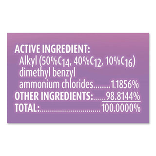 Clean and Fresh Multi-Surface Cleaner, Lavender and Orchid Essence, 144 oz Bottle, 4/Carton