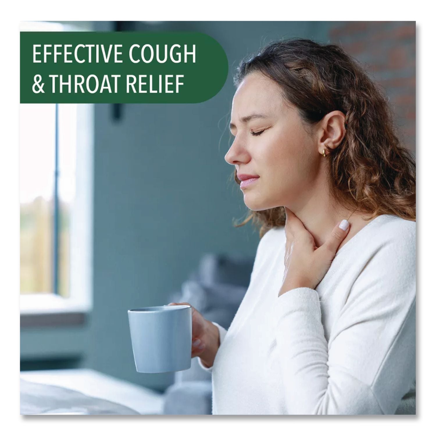 Cough Drops, Natural Herb, 21/Pack
