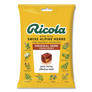 Cough Drops, Natural Herb, 21/Pack