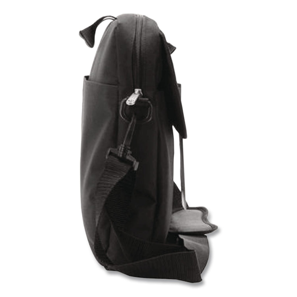 Simply Portable Padded Laptop Sleeve, Fits Devices Up to 15.6", Polyester, 17 x 1.5 x 12, Black