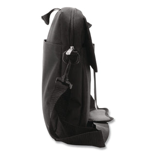 Simply Portable Padded Laptop Sleeve, Fits Devices Up to 15.6", Polyester, 17 x 1.5 x 12, Black