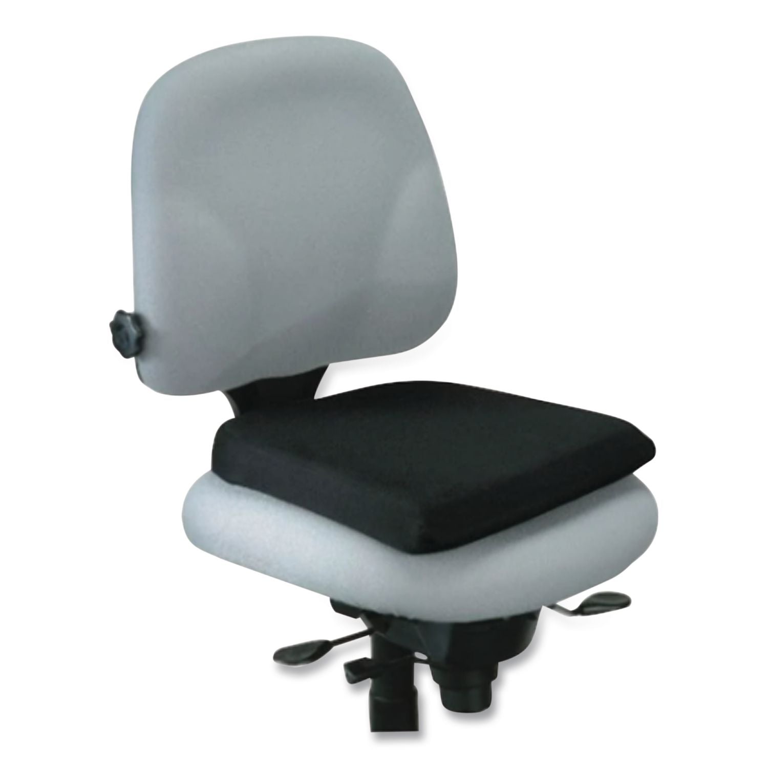 Memory Foam Seat Rest, 13.5 x 14.5 x 2, Black