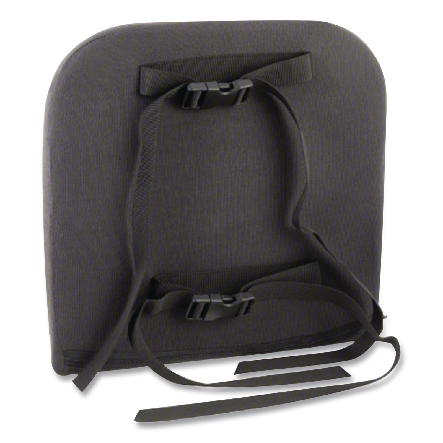 Memory Foam Backrest, 16 x 12 x 16, Black