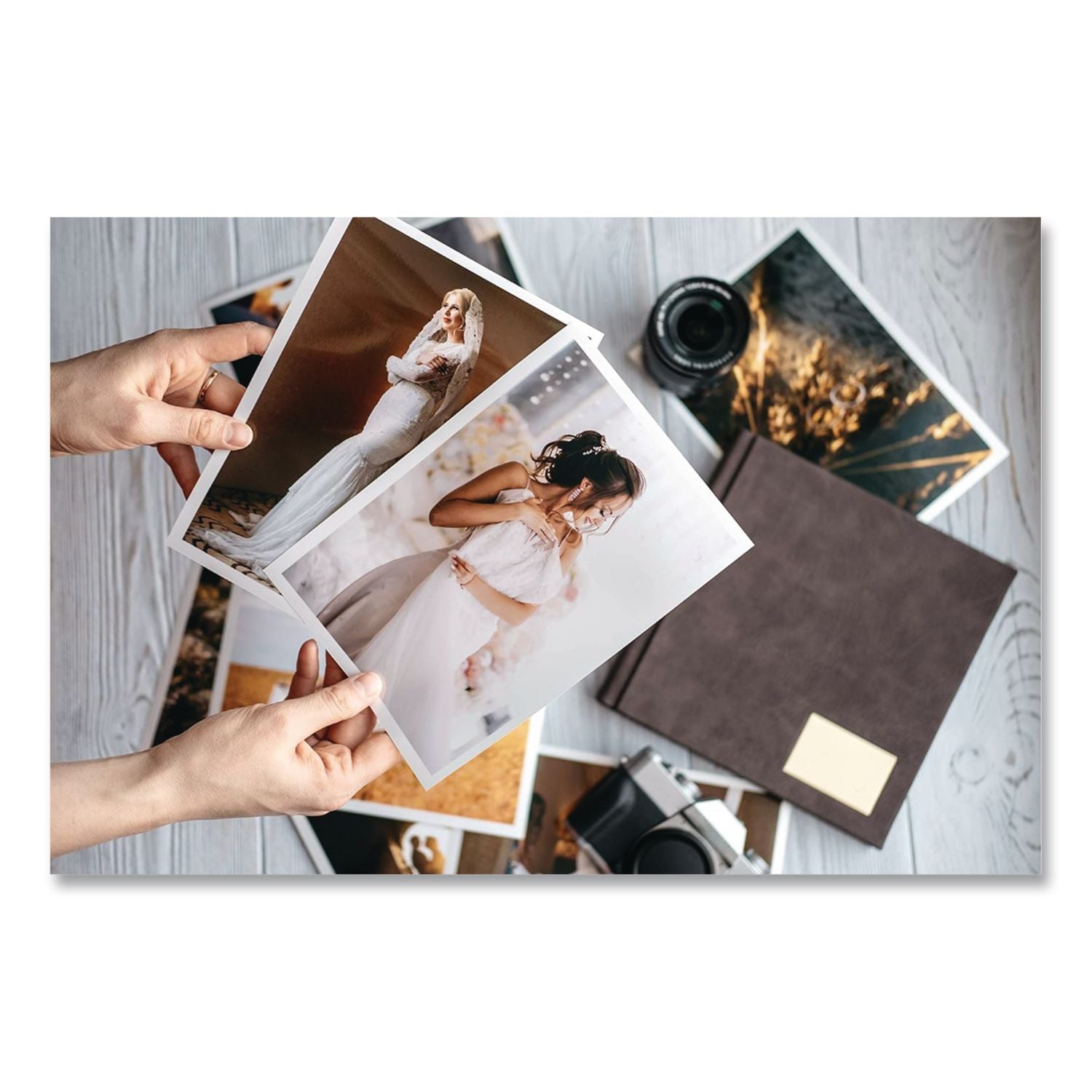 Ultra Premium Photo Paper, 10 mil, 8.5 x 11, High-Gloss White, 25/Pack
