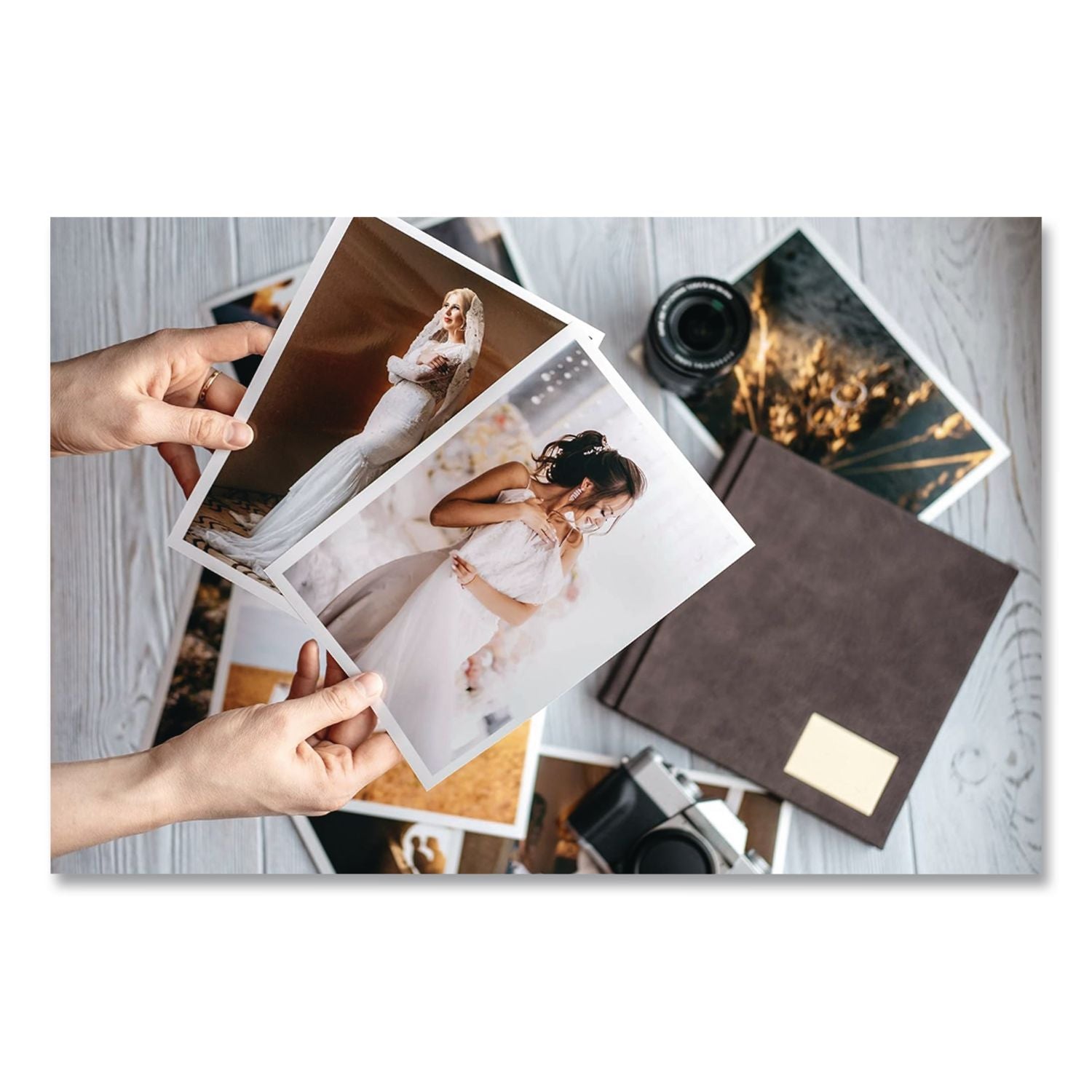 Premium Photo Paper, 8.5 mil, 8.5 x 11, Glossy White, 25/Pack