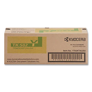 Kyocera TK-592Y Original Toner Cartridge - Laser - 5000 Pages - Yellow - 1 Each