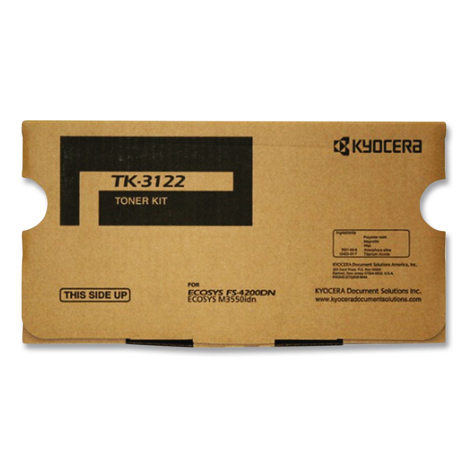 Kyocera Original Toner Cartridge - Laser - 21000 Pages - Black - 1 Each