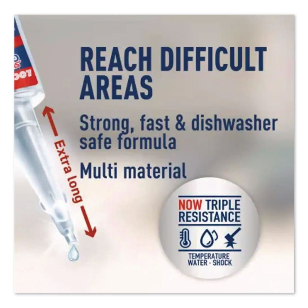 Longneck Bottle Super Glue, 0.18 oz, Dries Clear