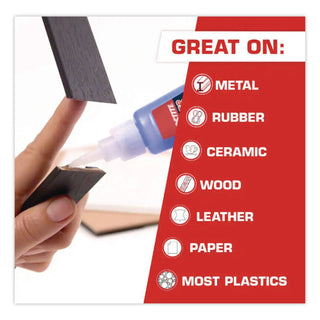 Professional Super Glue, 0.99 oz, Dries Clear