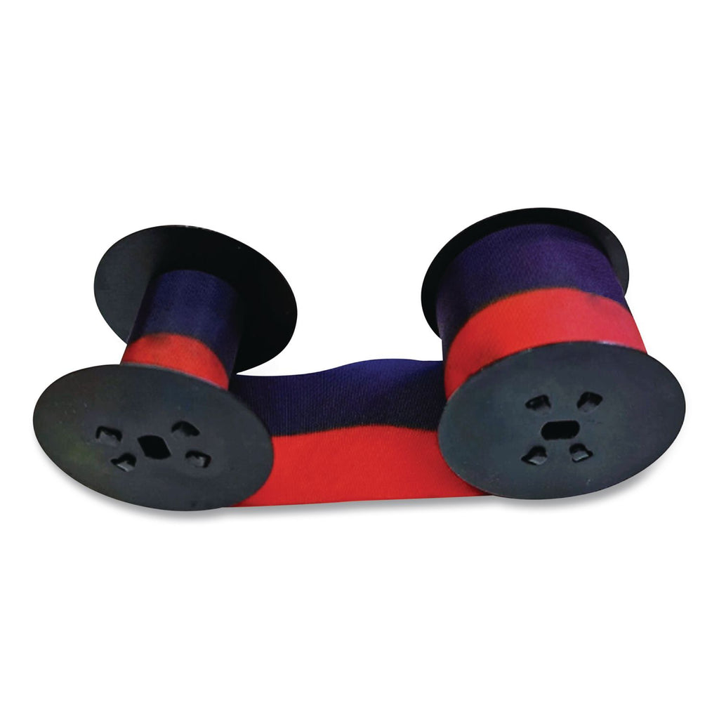 Lathem Ribbon - Blue, Red - 1 Each