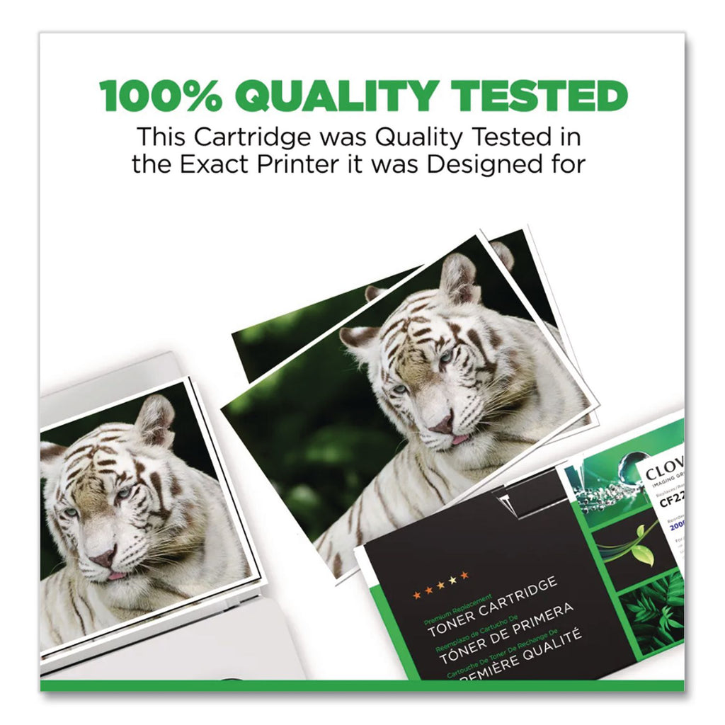 Compatible CE505A(M) (05AM) MICR Toner, 2,300 Page-Yield, Black