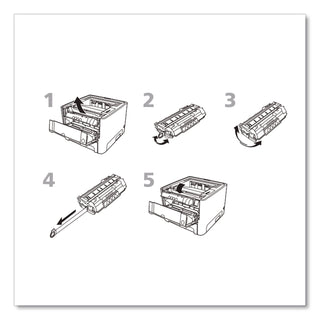 Compatible CE505A(M) (05AM) MICR Toner, 2,300 Page-Yield, Black