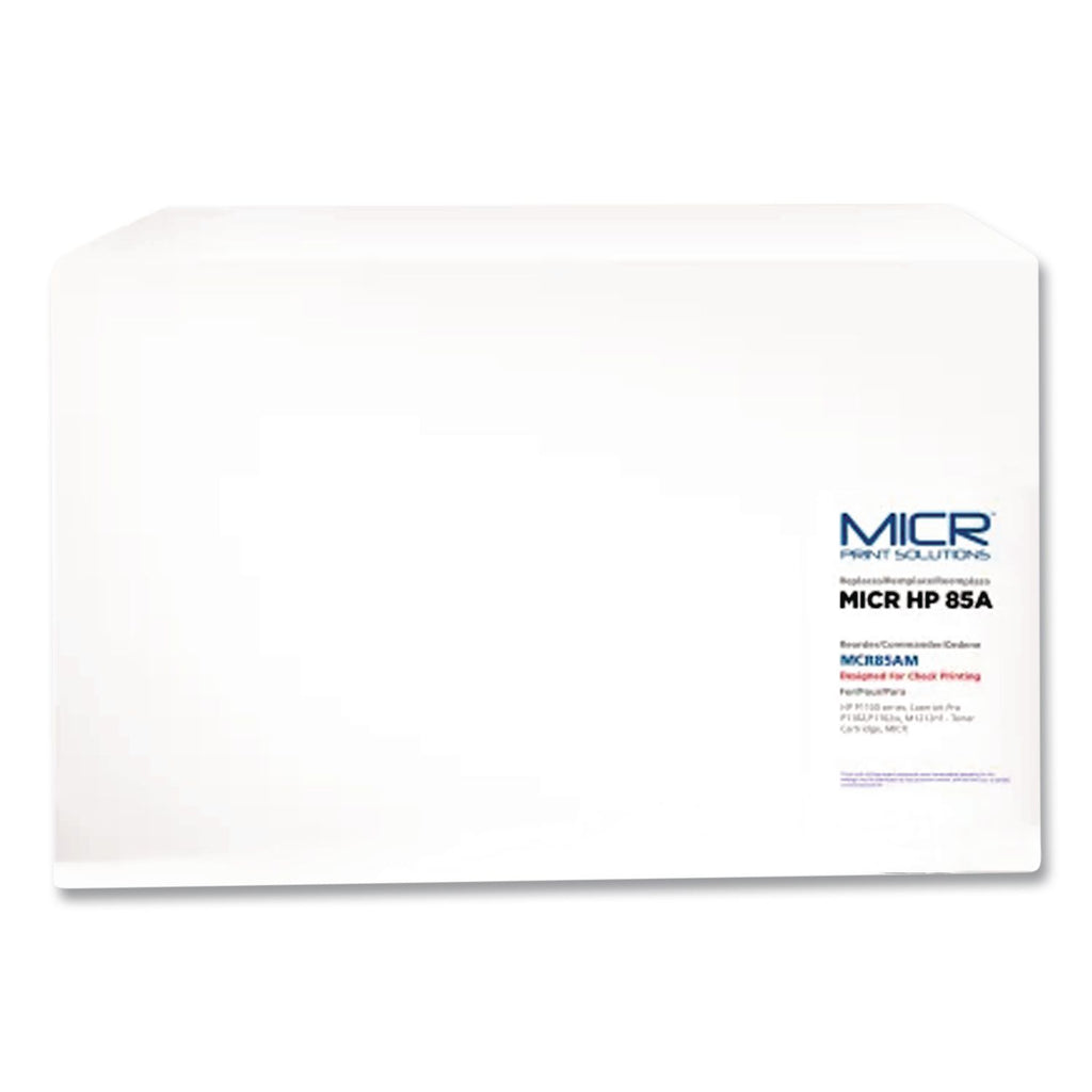 Compatible CE285A(M) (85AM) MICR Toner, 1,600 Page-Yield, Black