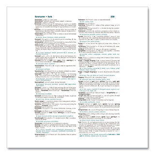 All-In-One Dictionary/Thesaurus, Hardcover, 768 Pages