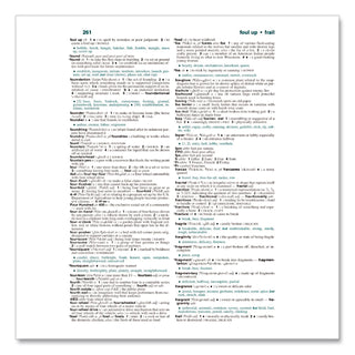 All-In-One Dictionary/Thesaurus, Hardcover, 768 Pages