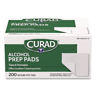 Alcohol Swabs, 1 x 1, 200/Box