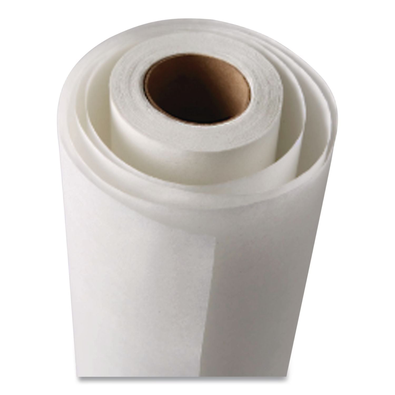 Exam Table Paper, Deluxe Smooth, 21" x 225 ft, White, 12 Rolls/Carton