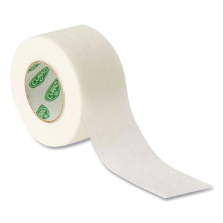 Paper Adhesive Tape, Medium-Duty, Acrylic/Paper, 2" x 10 yds, White, 6/Pack