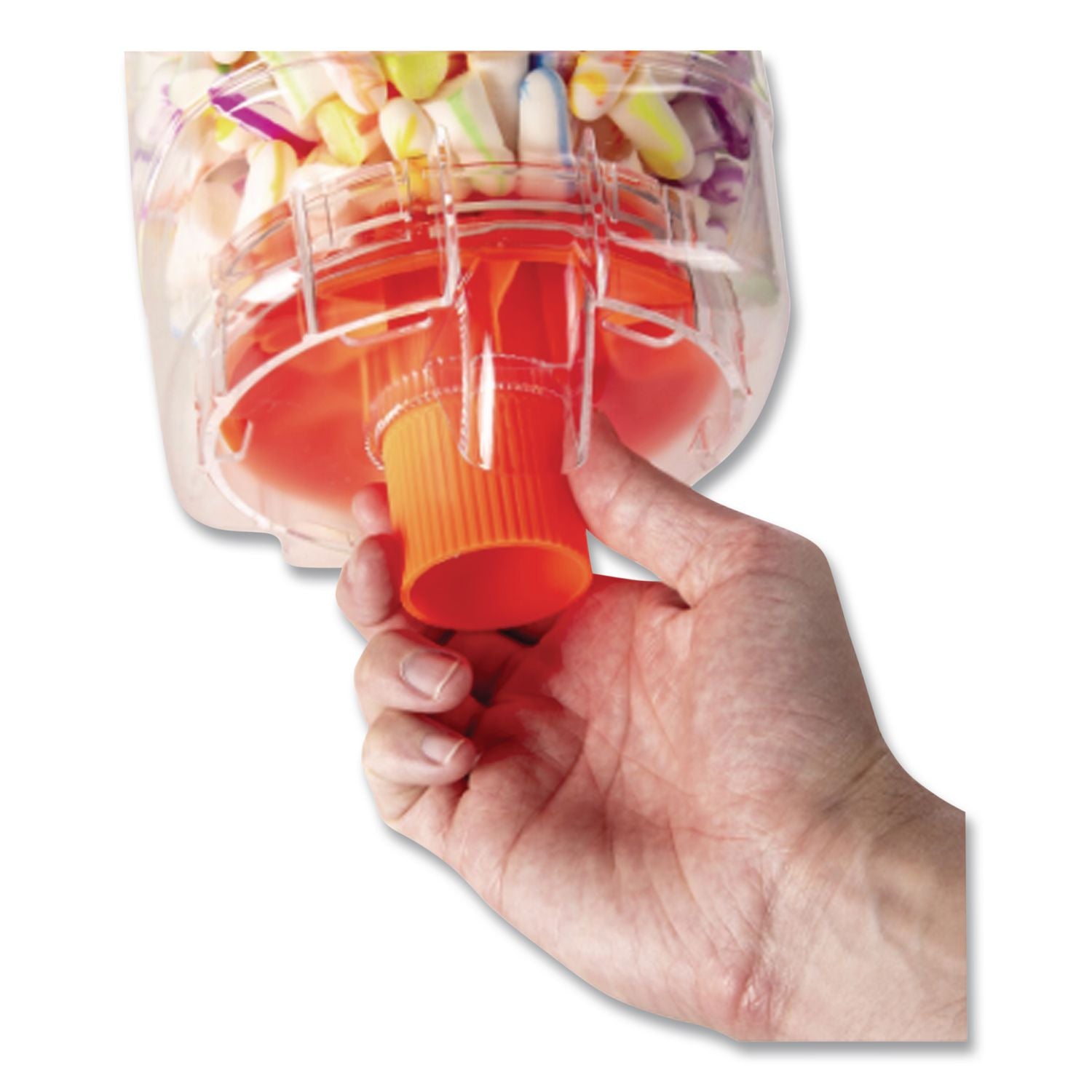 SparkPlugs PlugStation Earplug Dispenser, Cordless, 33NRR, Asst, 500 Pairs