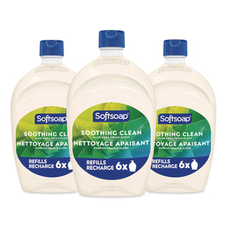 Moisturizing Hand Soap Refill with Aloe, Fresh, 50 oz, 6/Carton