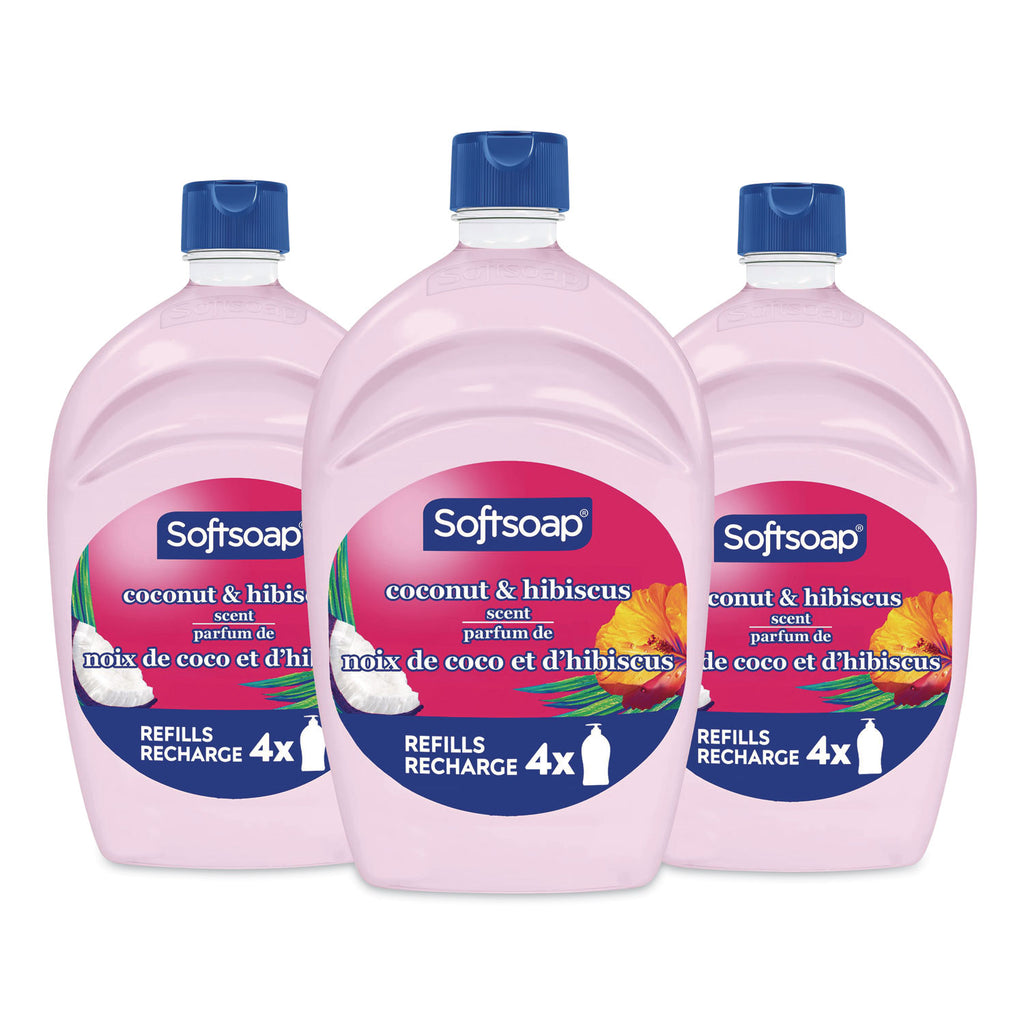 Liquid Hand Soap Refills, Coconut and Hibiscus, 50 oz Bottle