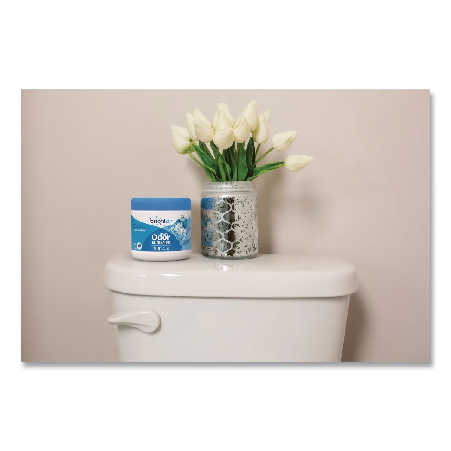 Super Odor Eliminator, Cool and Clean, Blue, 14 oz Jar