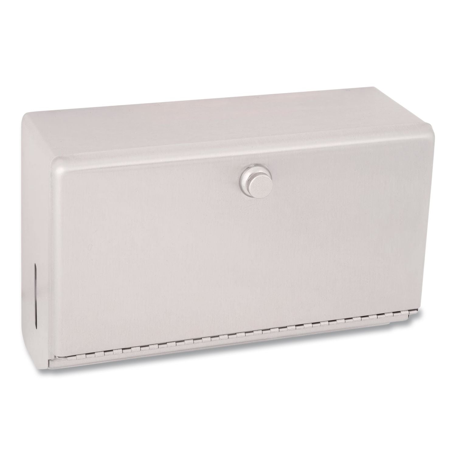 Surface-Mounted Paper Towel Dispenser, 10.75 x 4 x 7.13, Stainless Steel