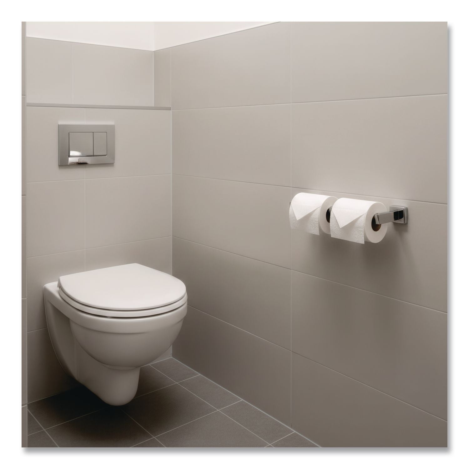 ClassicSeries Surface-Mounted Toilet Tissue Dispenser, 12.5 x 3.94 x 2, Stainless Steel