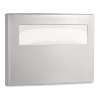 Stainless Steel Toilet Seat Cover Dispenser, ClassicSeries, 15.75 x 2 x 11, Satin Finish