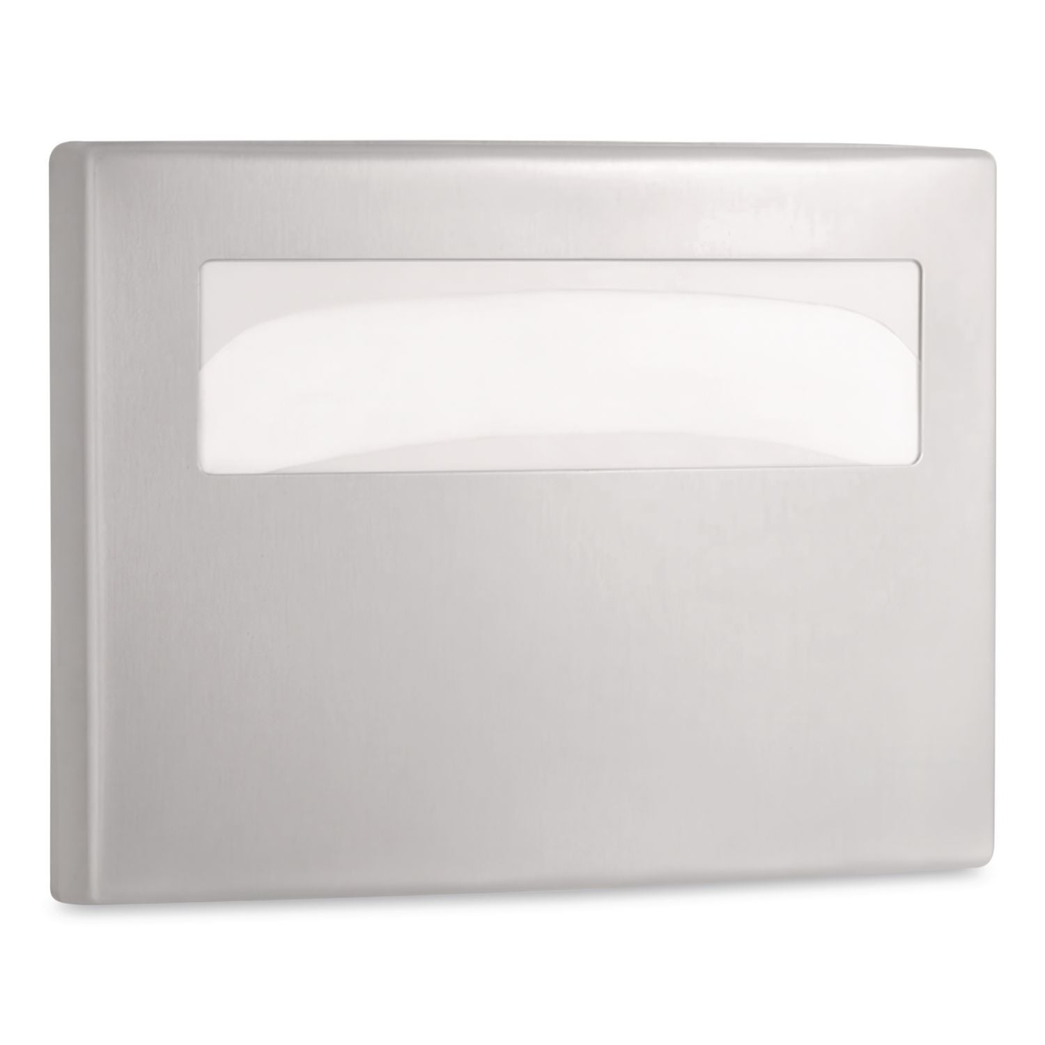 Stainless Steel Toilet Seat Cover Dispenser, ClassicSeries, 15.75 x 2 x 11, Satin Finish