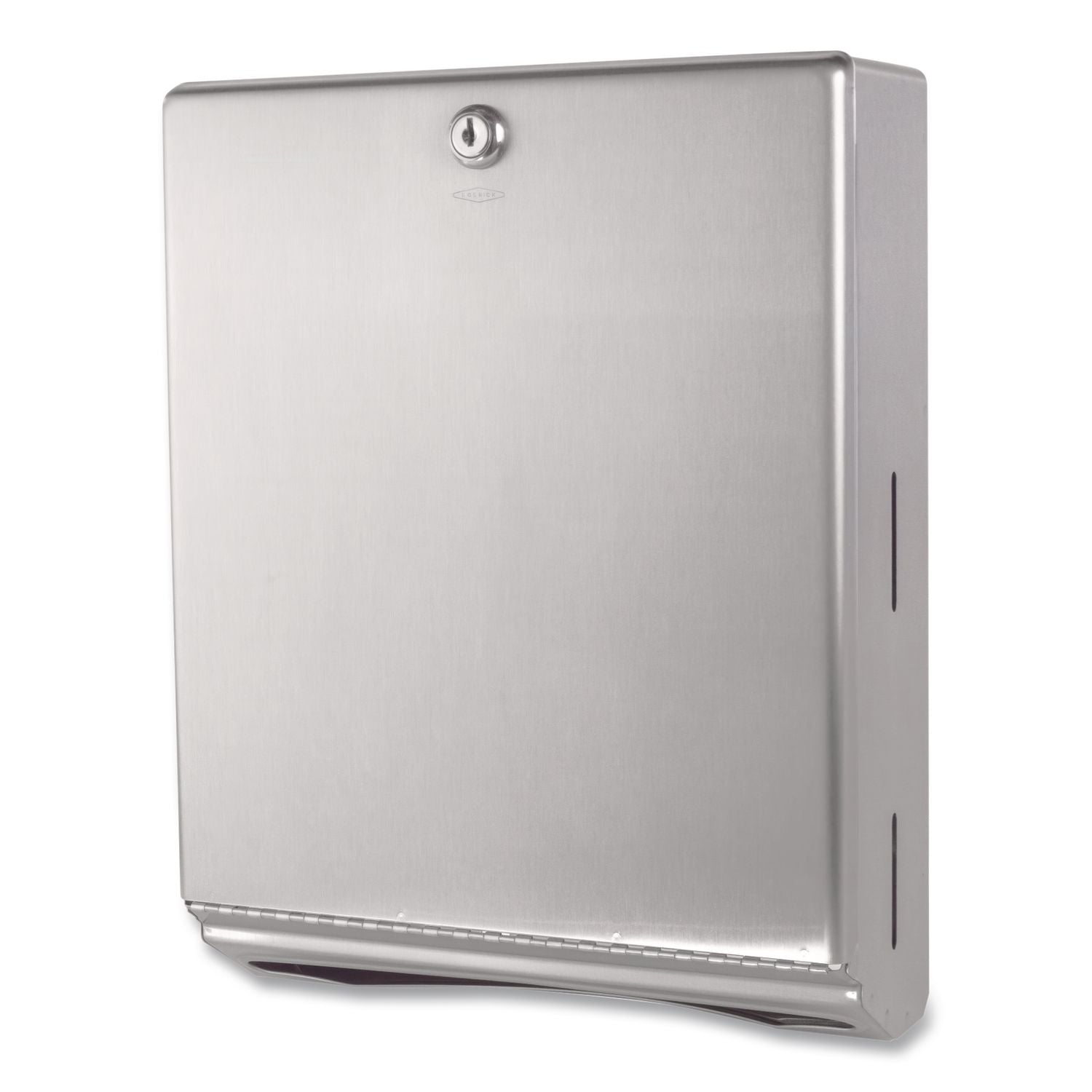 Surface-Mounted Paper Towel Dispenser, 10.75 x 4 x 14, Stainless Steel