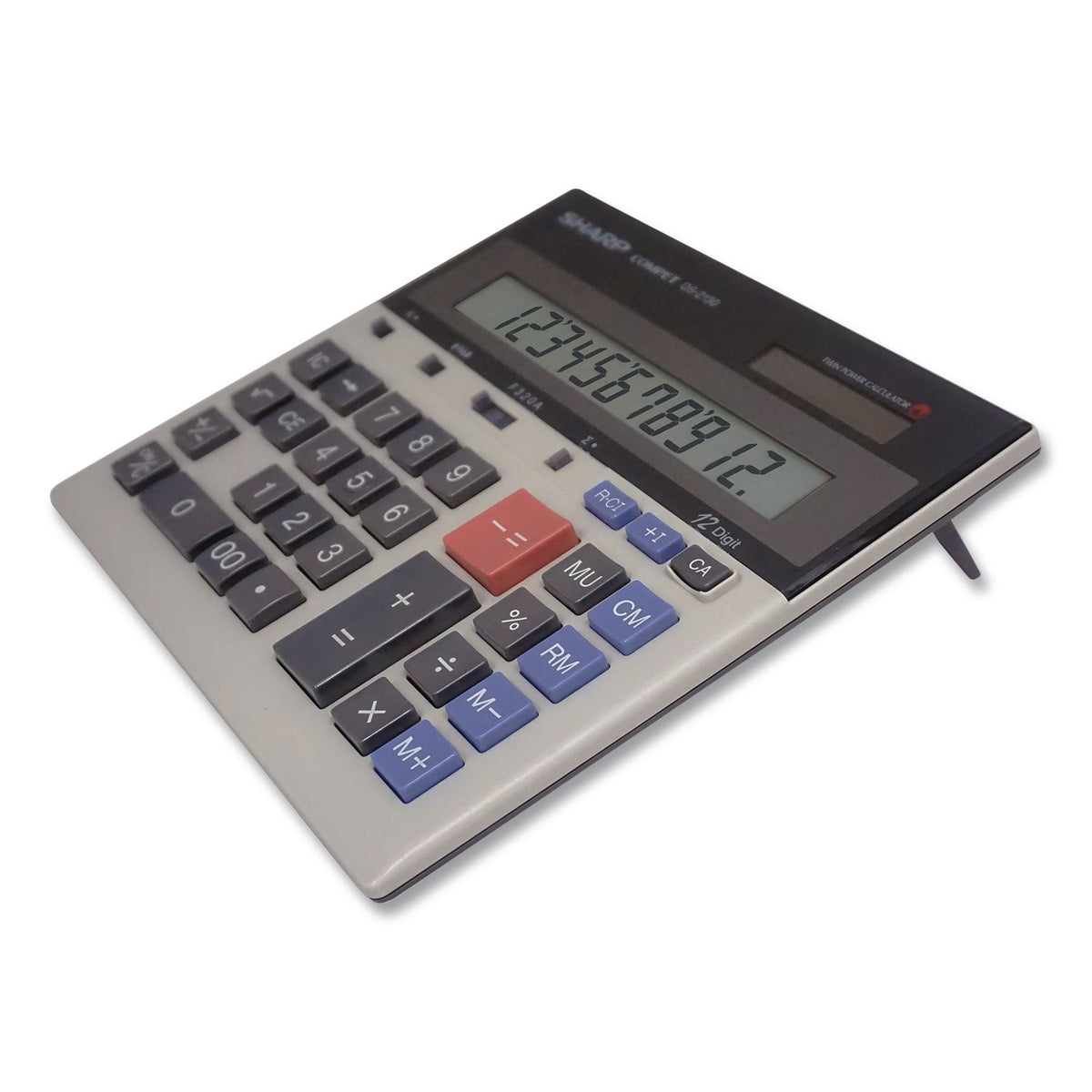 QS-2130 Compact Desktop Calculator, 12-Digit LCD