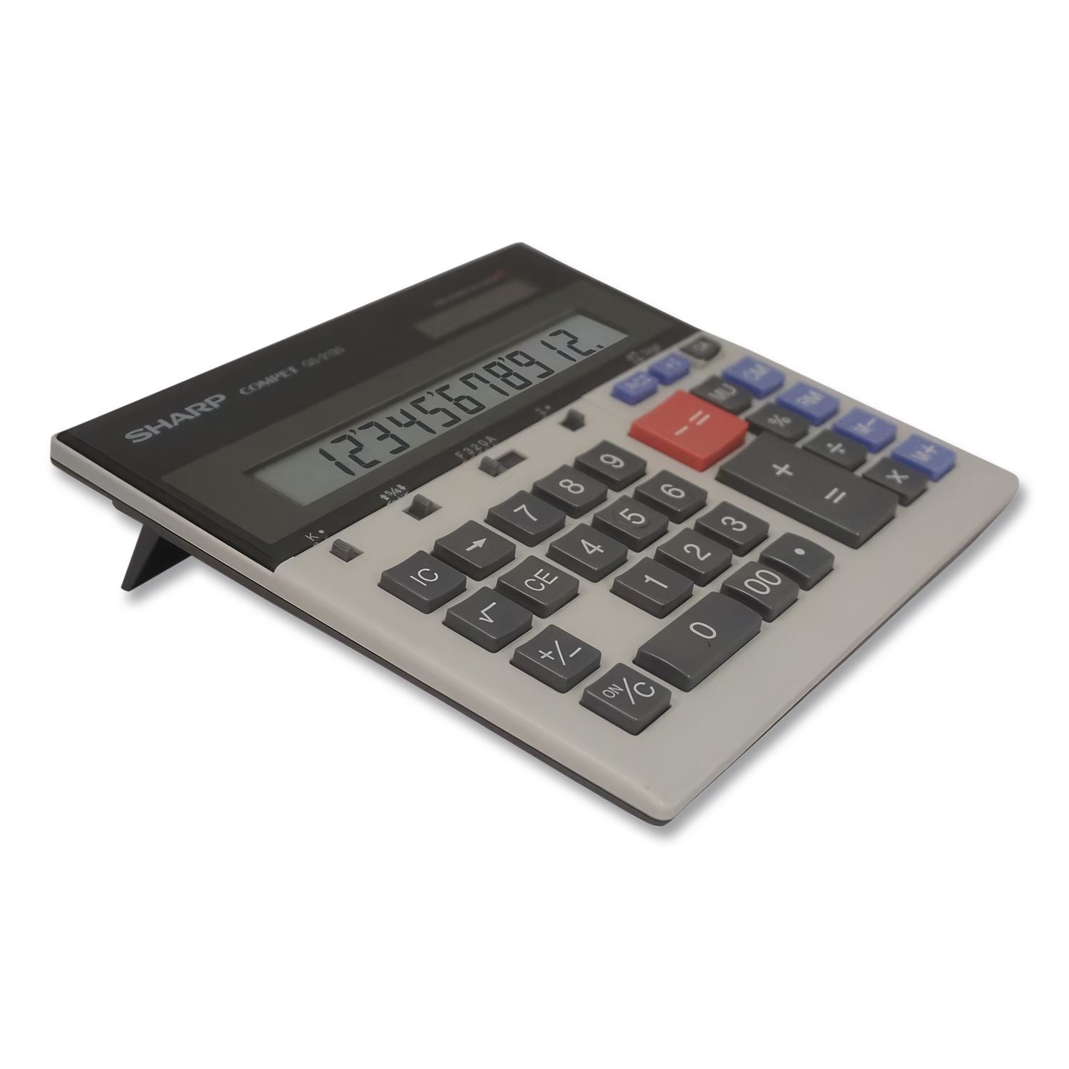 QS-2130 Compact Desktop Calculator, 12-Digit LCD