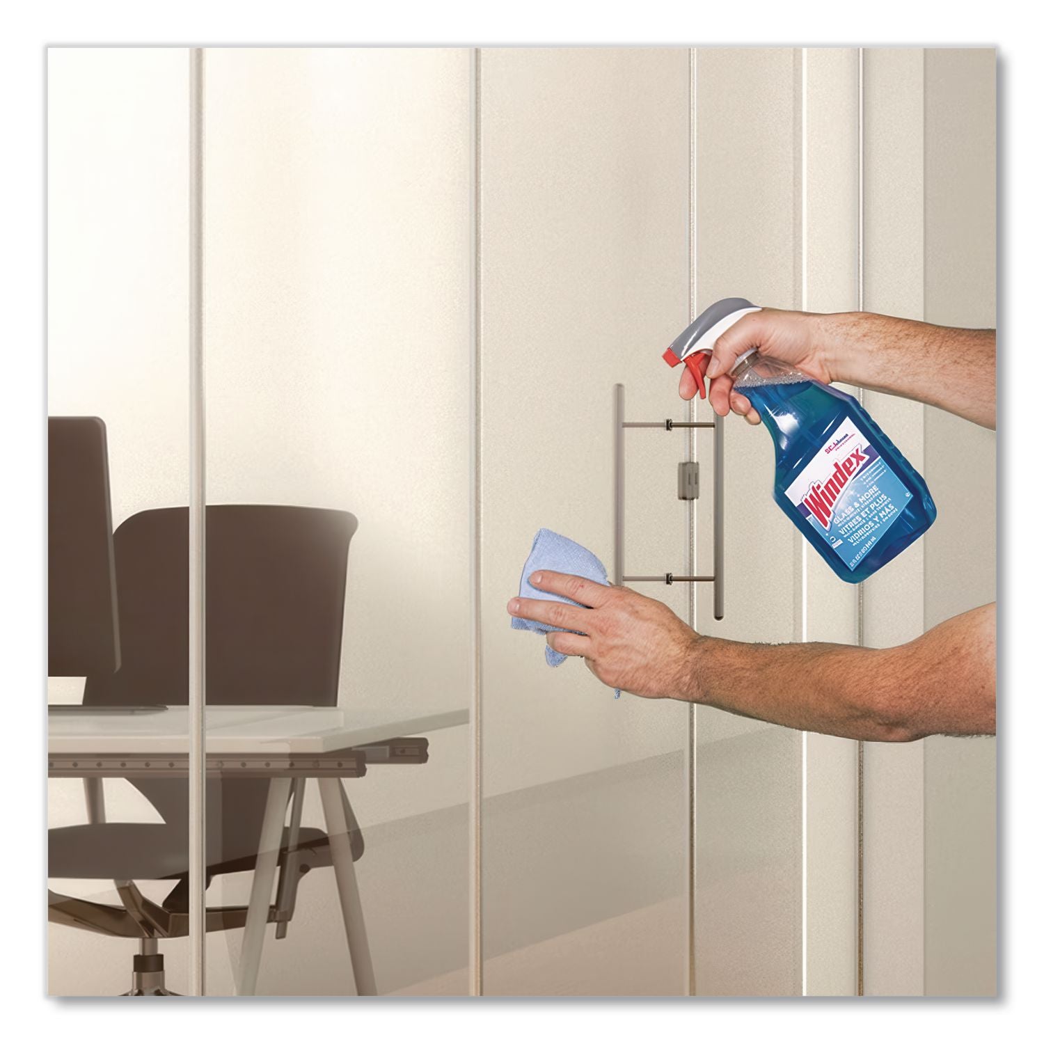 Ammonia-D Glass Cleaner, Fresh, 32 oz Spray Bottle