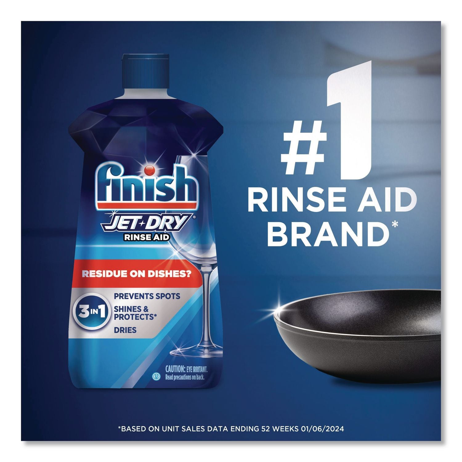 Jet-Dry Rinse Agent, 16oz Bottle