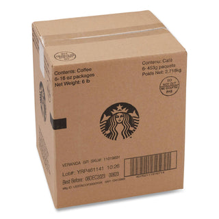 VERANDA BLEND Coffee, Ground,1 lb Bag, 6/Carton