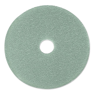 Ultra High-Speed Floor Burnishing Pads 3100, 19" Diameter, Aqua, 5/Carton