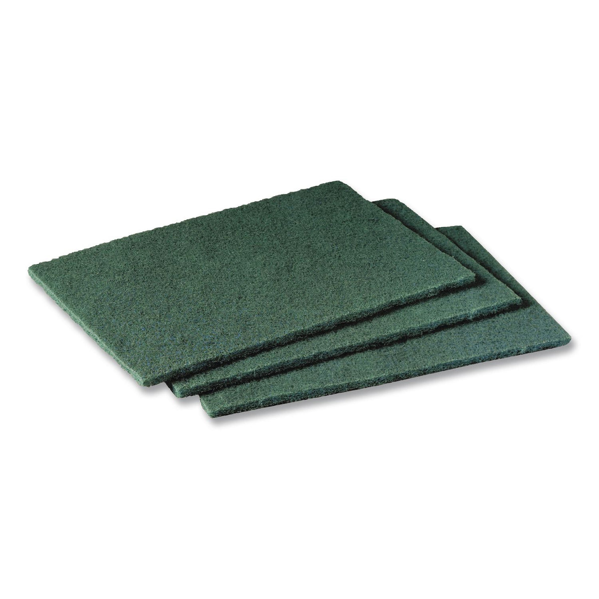 Commercial Scouring Pad 96, 6 x 9, Green, 10/Pack