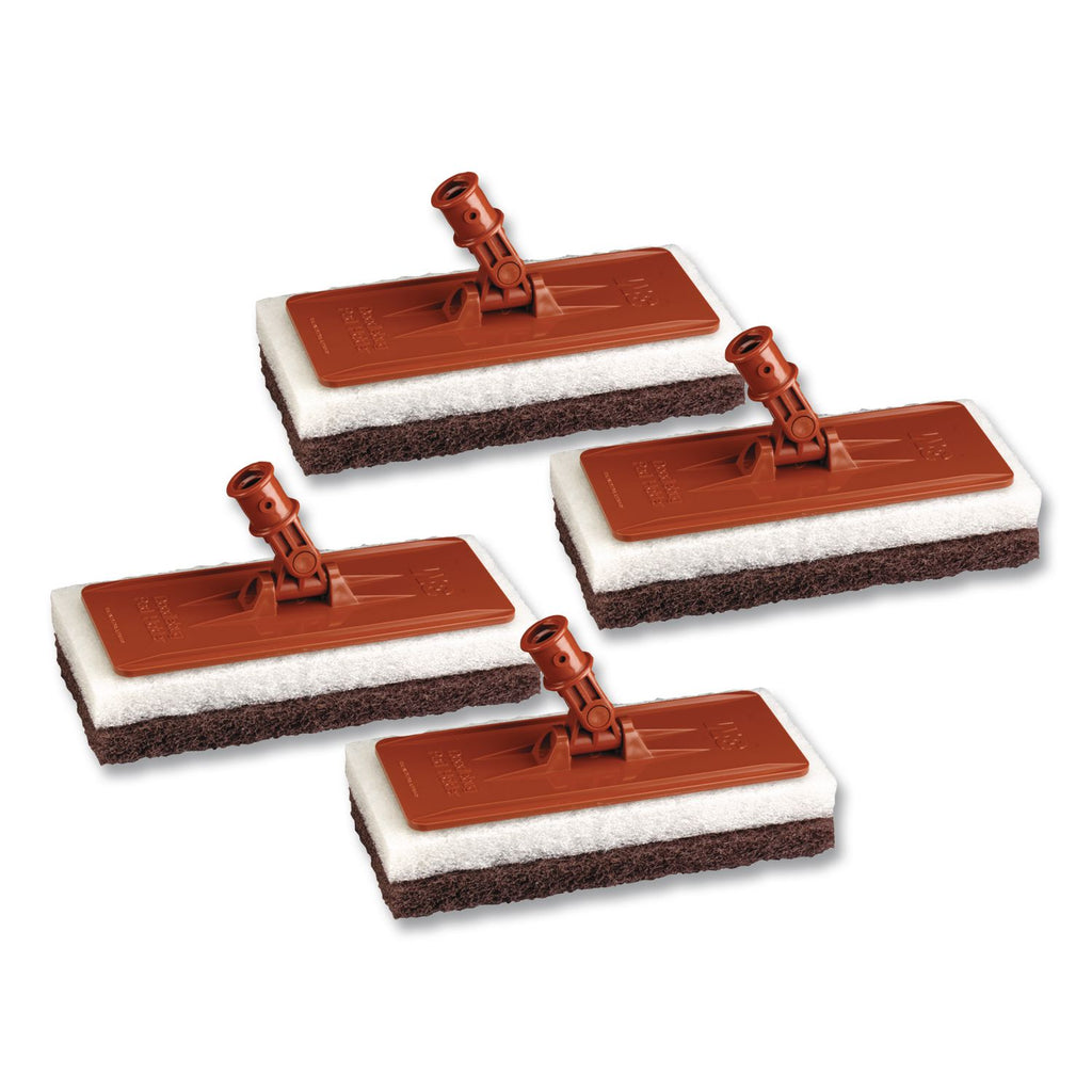 Doodlebug Threaded Pad Holder Kit, 4.63 x 10, Orange, 4/Carton
