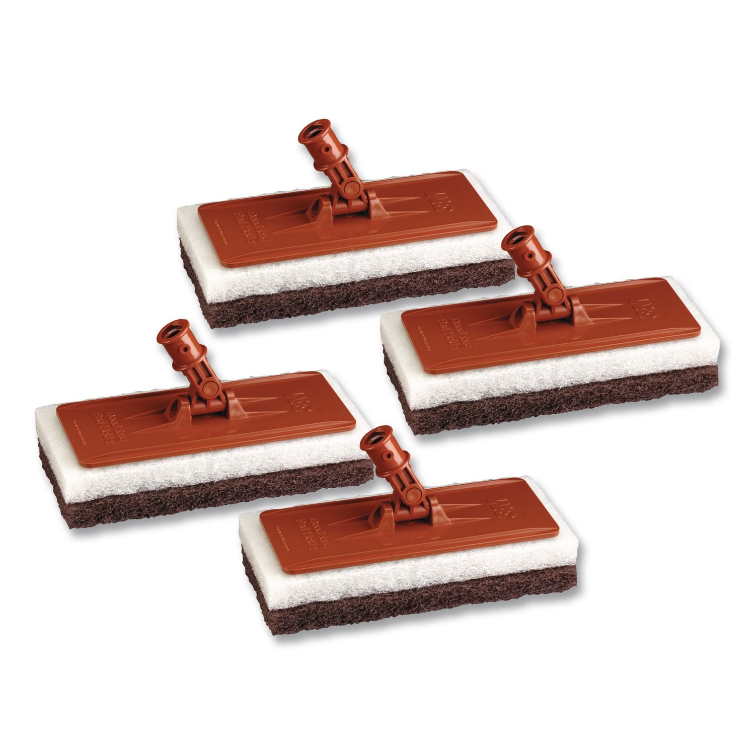 Doodlebug Threaded Pad Holder Kit, 4.63 x 10, Orange, 4/Carton