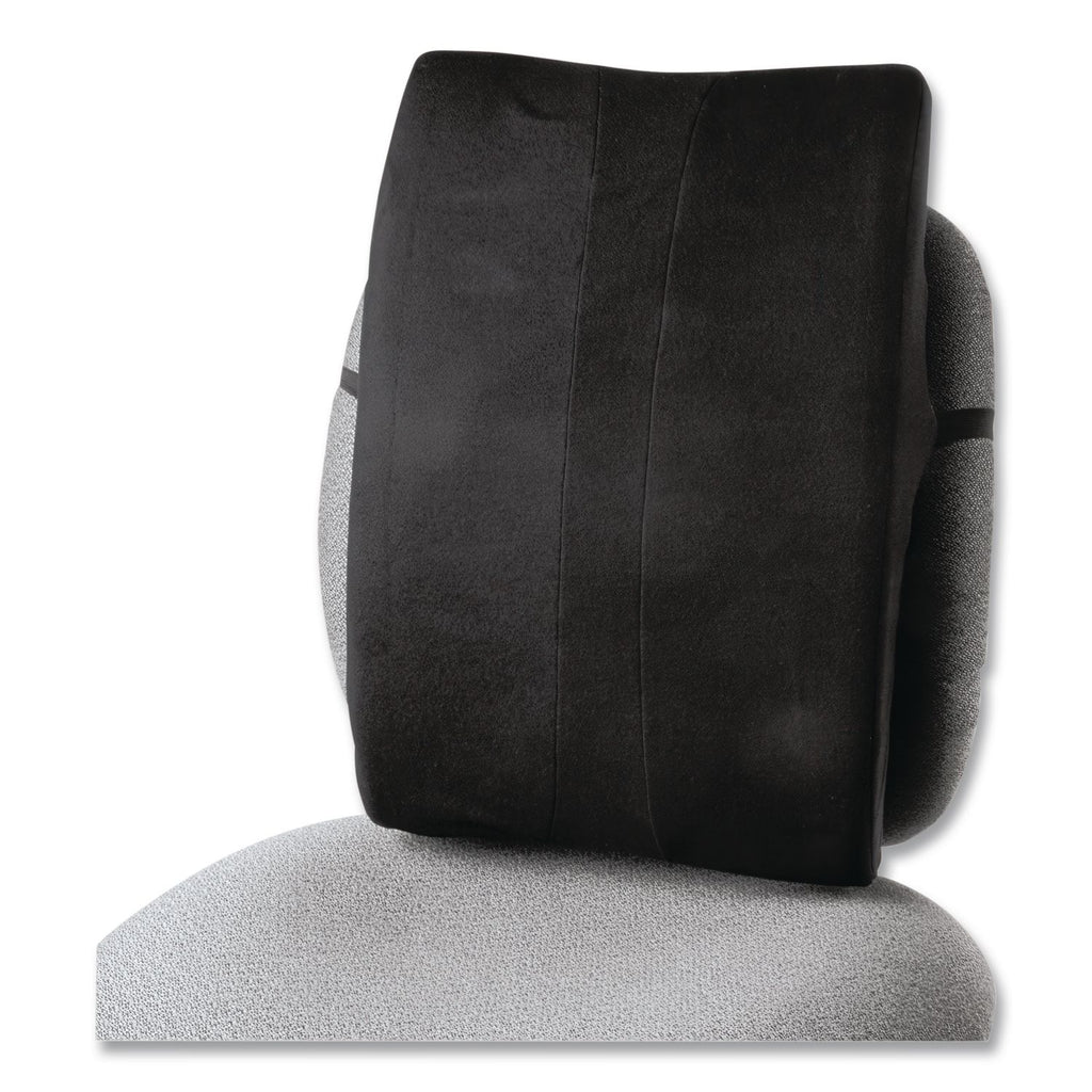 Remedease Full Height Backrest, 14 x 3 x 19.5, Black