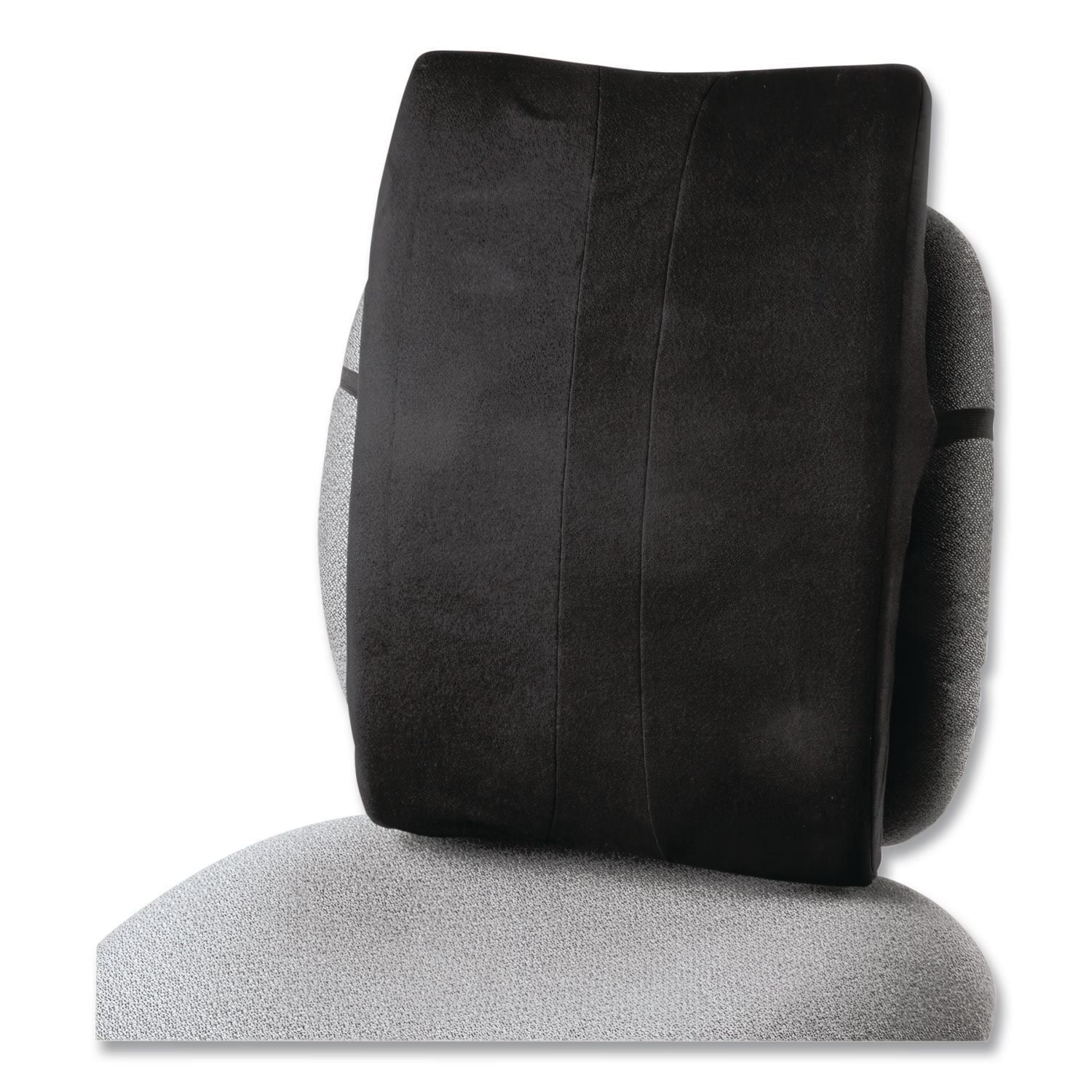 Remedease Full Height Backrest, 14 x 3 x 19.5, Black