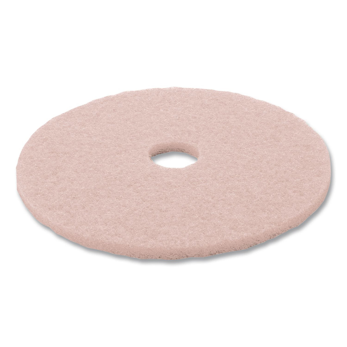 Ultra High-Speed Eraser Floor Burnishing Pad 3600, 20" Diameter, Pink, 5/Carton