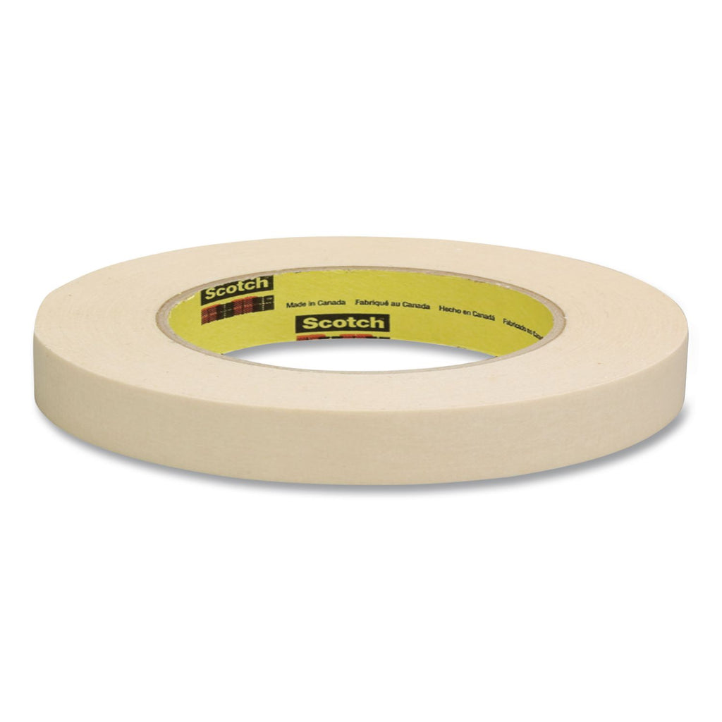 Printable Flatback Paper Tape, 3" Core, 0.5" x 60 yds, White