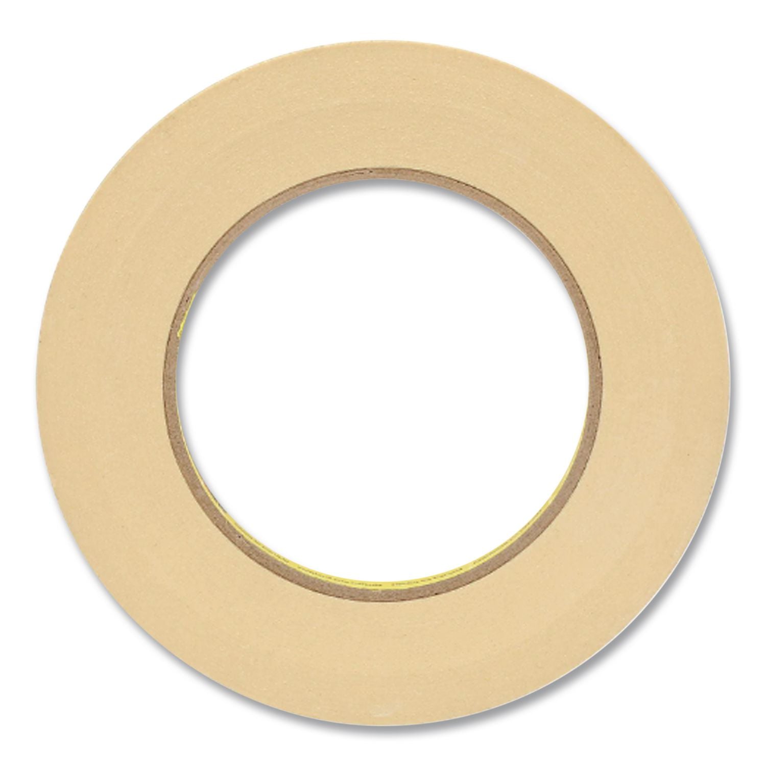 Printable Flatback Paper Tape, 3" Core, 0.5" x 60 yds, White