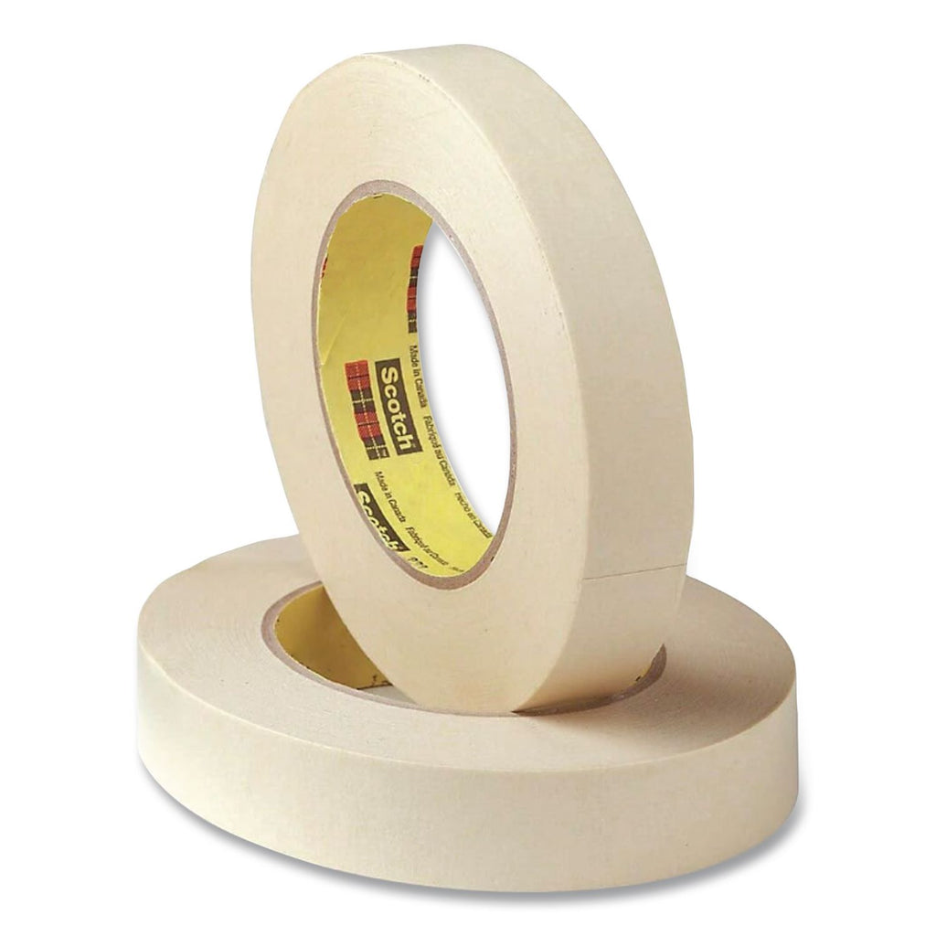 High-Performance Masking Tape 232, 3" Core, 48 mm x 55 m, Tan