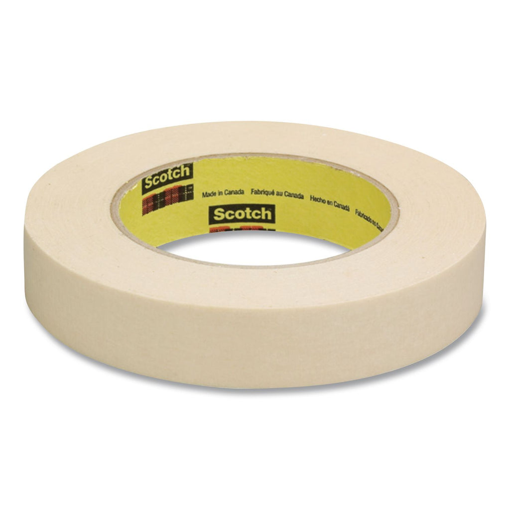 High-Performance Masking Tape 232, 3" Core, 48 mm x 55 m, Tan